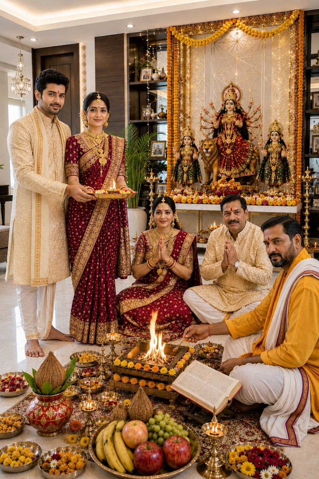 Durga Ashtami — Date, Muhurat, Puja Vidhi & Booking | Puja-Path
