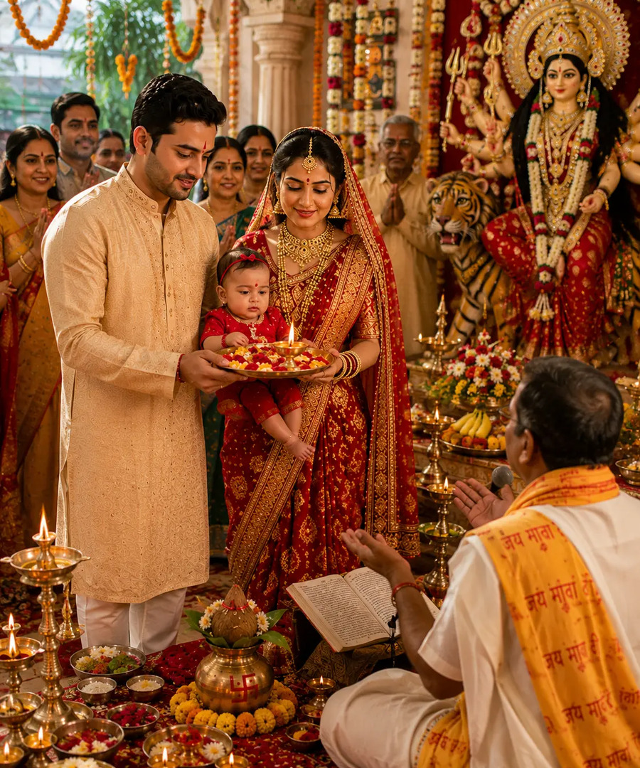 Chaitra Navratri festival puja