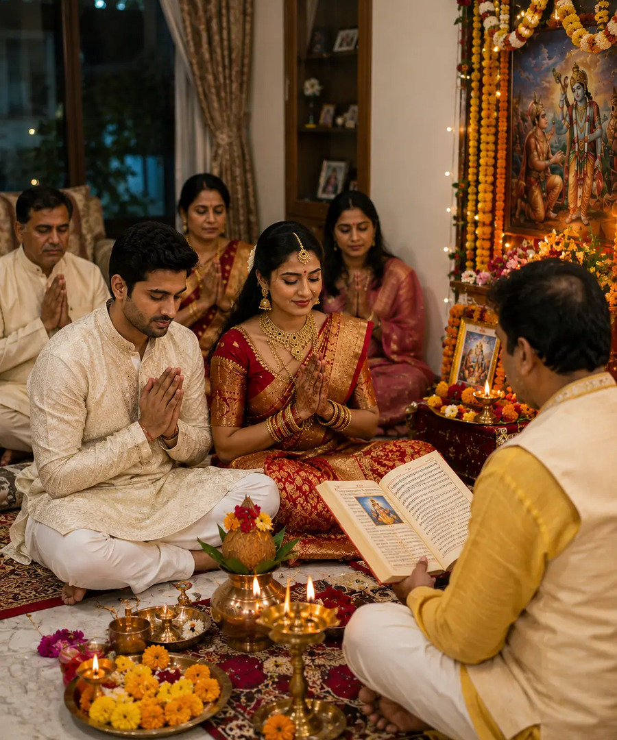 Gita Jayanti festival puja