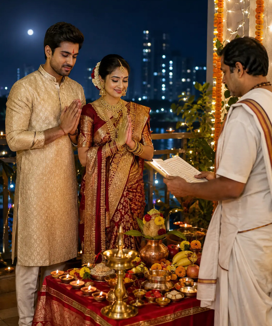 Kartik Purnima festival puja