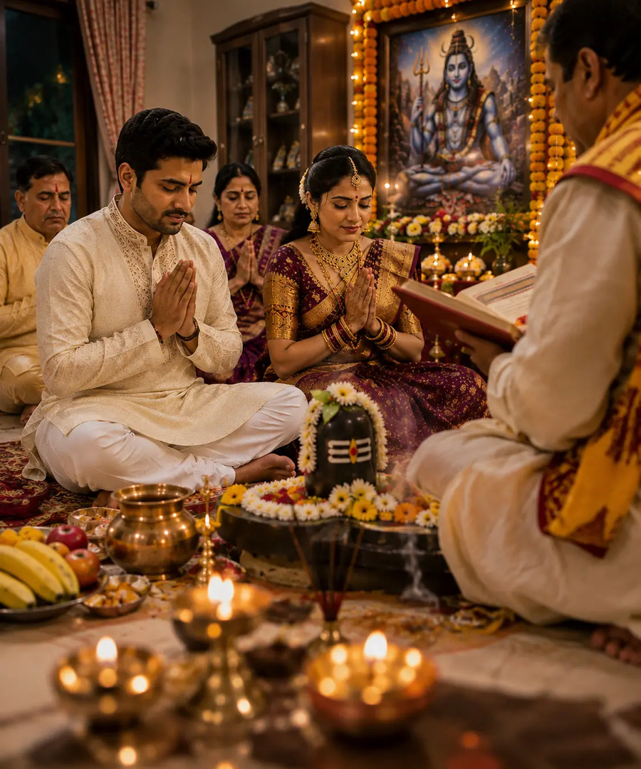 Maha Shivratri festival puja